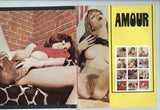 Tina Russell, Serena 1978 Amour Vintage Hard Sex Magazine 32pg Group Sex Hippies All Color M21370