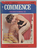 Commence V1 #4 Prostitute Sex Workers 1976 Parliament 64pg Vintage Hard Sex Hairy Females M21372