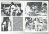 Four #1 Vintage Hard Sex 48pg Pictorial Group Sex Magazine Orgy M21407