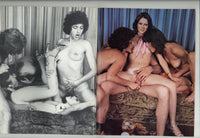 Four #1 Vintage Hard Sex 48pg Pictorial Group Sex Magazine Orgy M21407