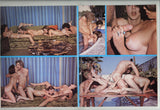 Four #1 Vintage Hard Sex 48pg Pictorial Group Sex Magazine Orgy M21407