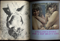 Top Heavy #4 Golden State News 1973 Big Boobs 64pg Busty Females M21453