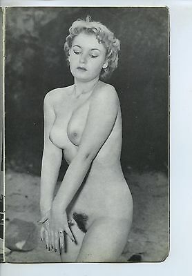 NYMPHES German Vintage Pin-Up Magazine 1950 Nude Female Model Girlie â€“  oxxbridgegalleries