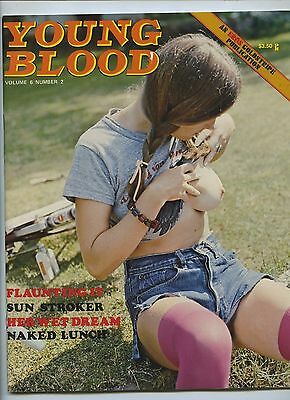 Youngest Vintage Porn Magazines - Hot BLOOD Winter 1975 Vintage Men's Porn Magazine NEAR MINT â€“  oxxbridgegalleries
