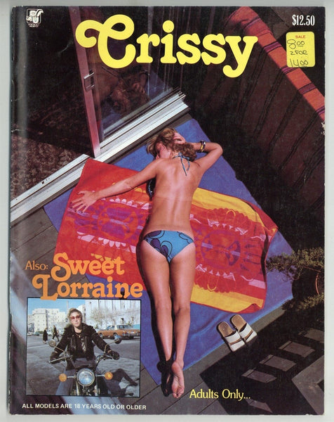 Chrissy 1979 Periodicals Unlimited 40pg Hard Sex Biker Chick M21474