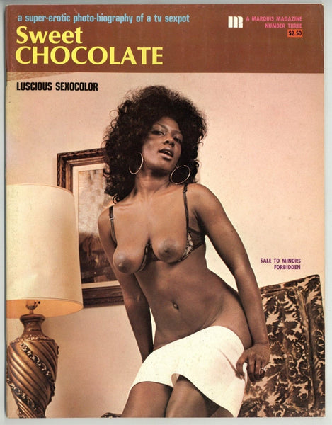 Sweet Chocolate 1971 Marquis Blacxploitation 48pg Black Ebony Female M21475