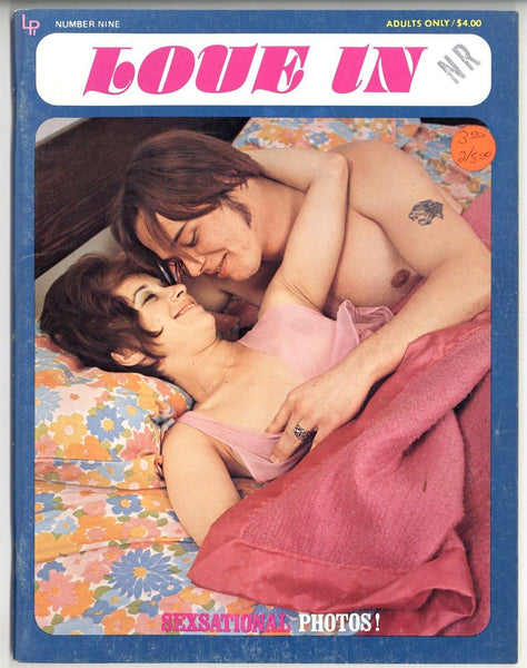 Love In #9 Rene Bond 1976 Love Publications Marlene Wooden 48pg Hippie Women Stunning M21489