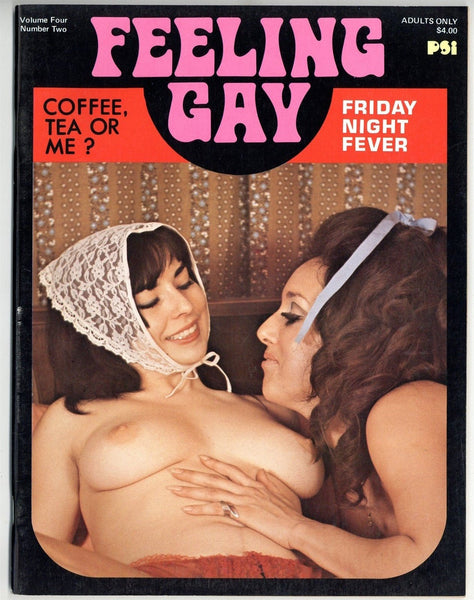 Feeling Gay V4 #2 PSI 1978 Kendra Christie Lesbian Sex 48pg Hairy Hippie Women M21492