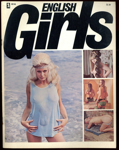 English Girls 1972 Golden State News Incredible Busty Blondes 64pg Curvy M21504