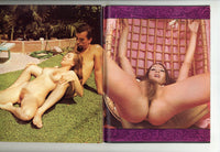 Nude Scene #2 Golden State News 1969 Psychedelic Erotica 80pg Hot Hairy Females M21545