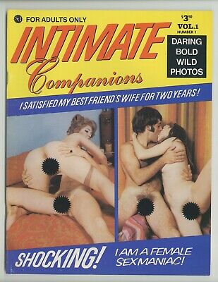 Intimate Companions V1 #1 Vintage Porn Magazine Lesbians Hippie Sex Gi â€“  oxxbridgegalleries