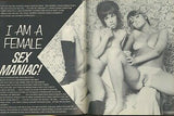 Intimate Companions V1 #1 Vintage Porn Magazine Lesbians Hippie Sex Girls M3654