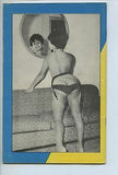 PHOTO BUTTON SERIES #1 Vintage Magazine 1960 Nude Female Pin-Up