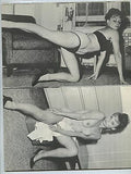 PHOTO BUTTON SERIES #1 Vintage Magazine 1960 Nude Female Pin-Up