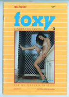 Foxy #3 Gourmet 1982 SEKA All Color Shaved Women 64pg Group Sex FMF M21610