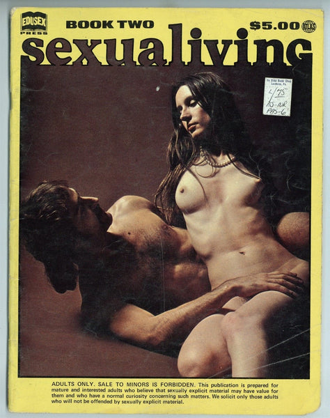 Sexualiving Book 2 Edusex 1973 Hot Hippie Sex 64pg Group Sex M2627