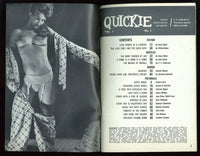 Quickie V1 #1 Parliament 1962 Elmer Batters 96pg Gorgeous Solo Females Leggy Legs Stockings M21675