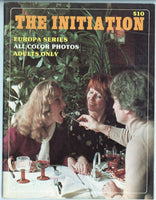 The Initiation V1 #1 Connoisseur 1973 FMF FFM 40pg All Color Explicit Sex M21681