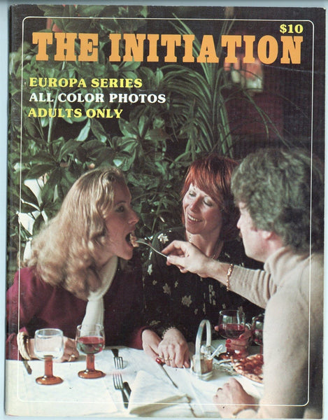 The Initiation V1 #1 Connoisseur 1973 FMF FFM 40pg All Color Explicit Sex M21681