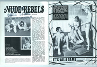 Nude Rebels V5 #1 Calga Pendulum 1973 Ed Wood Jr 64pg Hippie Erotica Group Sex Orgy M21705