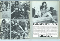 Raised Skirts And Bare Asses V6 #3 Eros Goldstripe/Satyr 1975 Leggy Females Stockings 56pg Hairy Women M21707