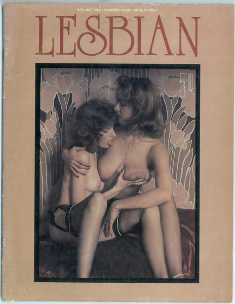 Lesbian V2 #4 Rosemary Saneau 1979 All Rosemary Rare 48pg Hot Lesbian Sex M21710