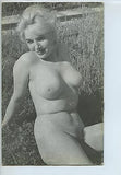 NYMPHES German Vintage Pin-Up Magazine 1950 Nude Female Model Girlie Deutsch