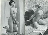 NYMPHES German Vintage Pin-Up Magazine 1950 Nude Female Model Girlie Deutsch