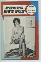 PHOTO BUTTON SERIES #4 Vintage Girlie Magazine 1960 Nude Female Pin-Up