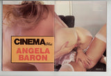 Cinema Blue Aug 1989 Hudson Communications Angela Baron 23p Fallon Kascha Annette Haven 84pg Hard Sex M21877