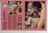 Cinema Blue Aug 1989 Hudson Communications Angela Baron 23p Fallon Kascha Annette Haven 84pg Hard Sex M21877