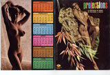 Kaleidoscope 1968 Calendar Psychedelic Candee Earle Hippie Women Candy Earl M21926