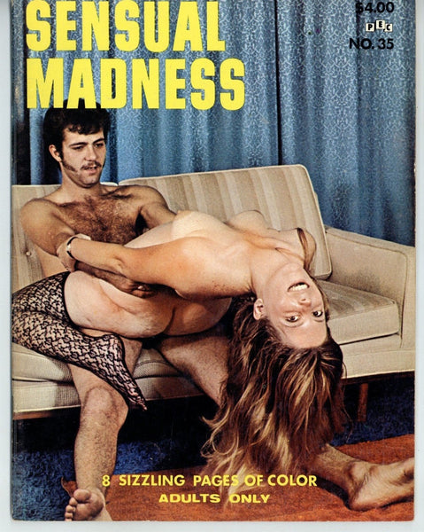 Sensual Madness #35 PEC Publishing 1971 Early BDSM Magazine 48pg D/S M21938