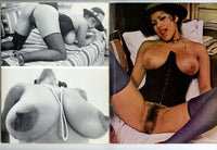 Bust Lusters V1 #1 Vintage 1974 Magazine Carol Stern, Vanessa DelRio 44pg All big Boobs M21949