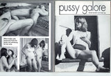 Raised Skirts V6 #1 Eros Goldstripe/ Satyr Pub 1975 Rear View Legs 56pg Leggy Females Stockings M21955