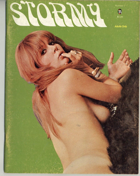 Stormy #7 Dominion Publishing 1970 Gorgeous Hippie Girls 72pg Big Boobs Busty M21968