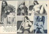 Beavers V2 #6 Calga/Pendulum 1969 Ed Wood 72pg Early Butch Lesbian Tomboy Erotica Hot Women M21987