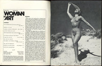 Woman In Art V1 #4 Horizons West Publications 1973 Avante Garde Nude Art Magazine 64pg Artistic Nudes  M21998