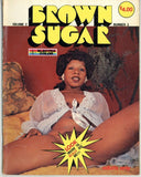 Brown Sugar V2 #2 Golden State News 1977 Blaxploitation Erotica 48pg Ebony Black Vintage Women M21999