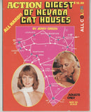 Action Digest Of Nevada Cat Houses #1 Explicit Nevada Brothel Directory 1981 Prostitutes Whorehouse 36pg Brothel M21277