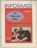 Informed #2 Special Ed Candlewood Pub 1973 Affairs Hippies 32pg Group Sex MFM M21279