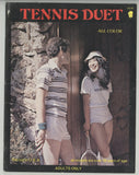 Tennis Duet #1 Knockout Pub 1982 Exotic Asian Female 32pg Hard Sex All Color Magazine M21281