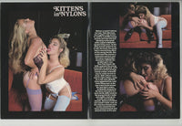 Ms. Match #1 Swedish Erotica 1984 Lesbians All Color 36pg Sex Kittens In Lingerie Stockings M21293