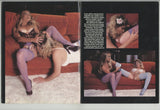 Ms. Match #1 Swedish Erotica 1984 Lesbians All Color 36pg Sex Kittens In Lingerie Stockings M21293