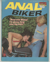 Anal Biker #1 Swedish Erotica 1986 Biker Chicks 32pg Hardcore Anal Sex M21296