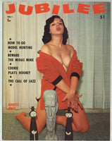 Jubilee #1 Windsor Publishing 1962 Solo Pinup Models 64pg Leggy Long Legs M22027