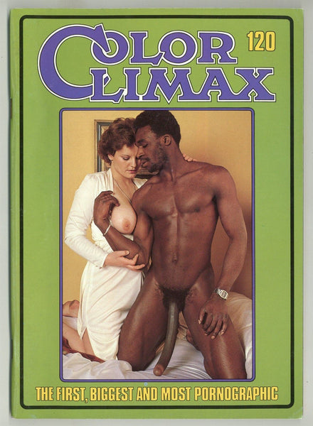 Color Climax #120 Long Dong Silver BBC Felicity Dingle 1982 Interracial Hard Sex 96pg M22055