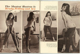 Candlelight V1 #2 Parliament 1963 Leggy Women 80pg Silk Stockings Nylons Legs Feet M22064