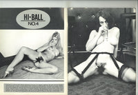 Hi-Ball #4 Great Western Publishing 1972 Psychedelic Hippie Erotica 64pgs Solo Females M22095