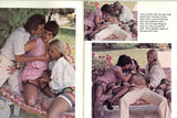 Garden Party V1 #1 Gourmet 1977 Hard Sex FMF 40pg Group Sex All Color Magazine M22101